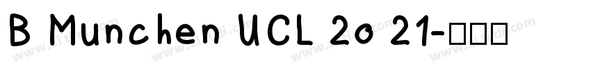 B Munchen UCL 20 21字体转换